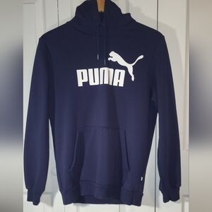 Puma Men's Dark Blue Hoodie